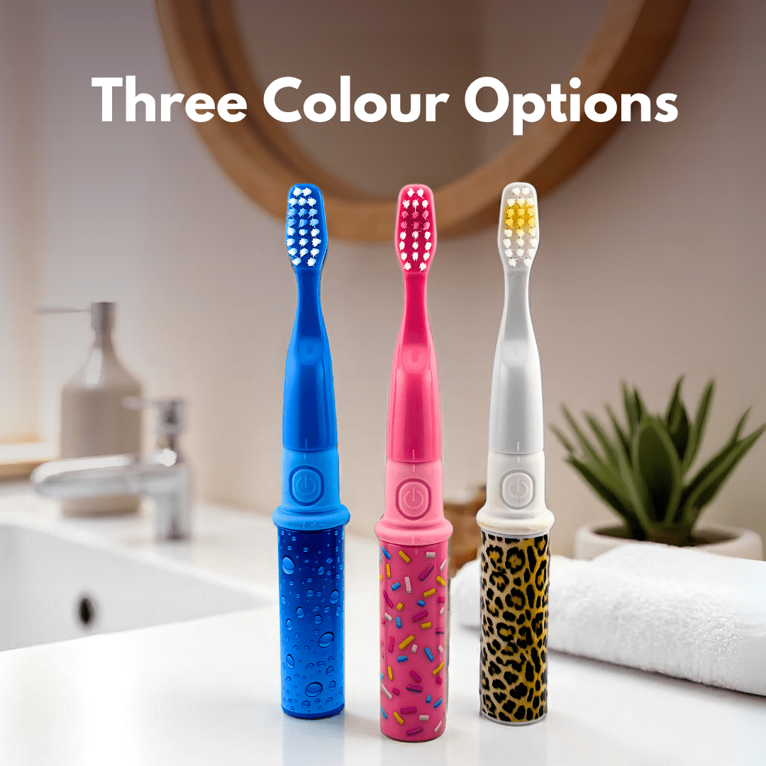 Travel Electric Toothbrush Blue Splash - B - Brite