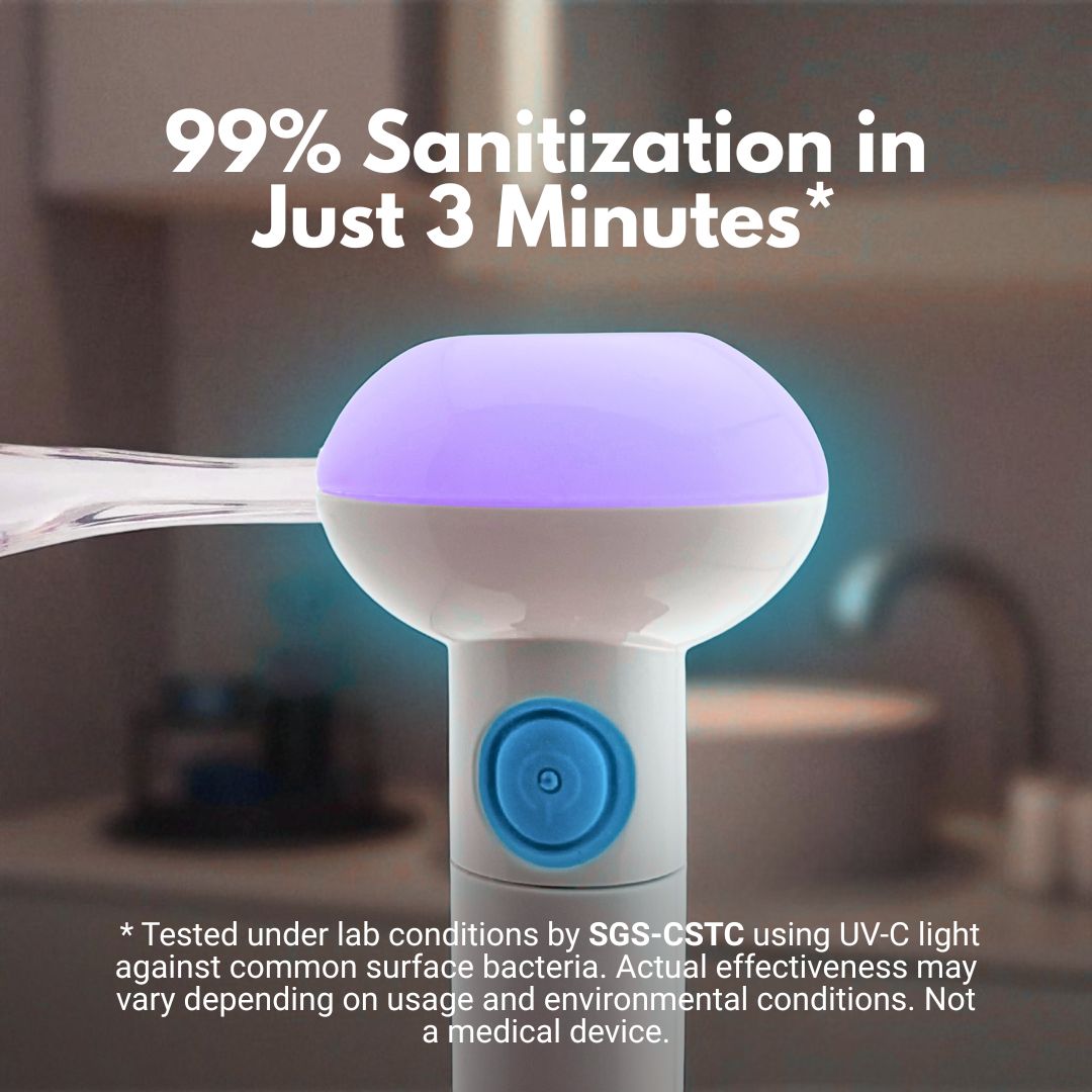 UV Toothbrush Sanitizer Blue - B - Brite