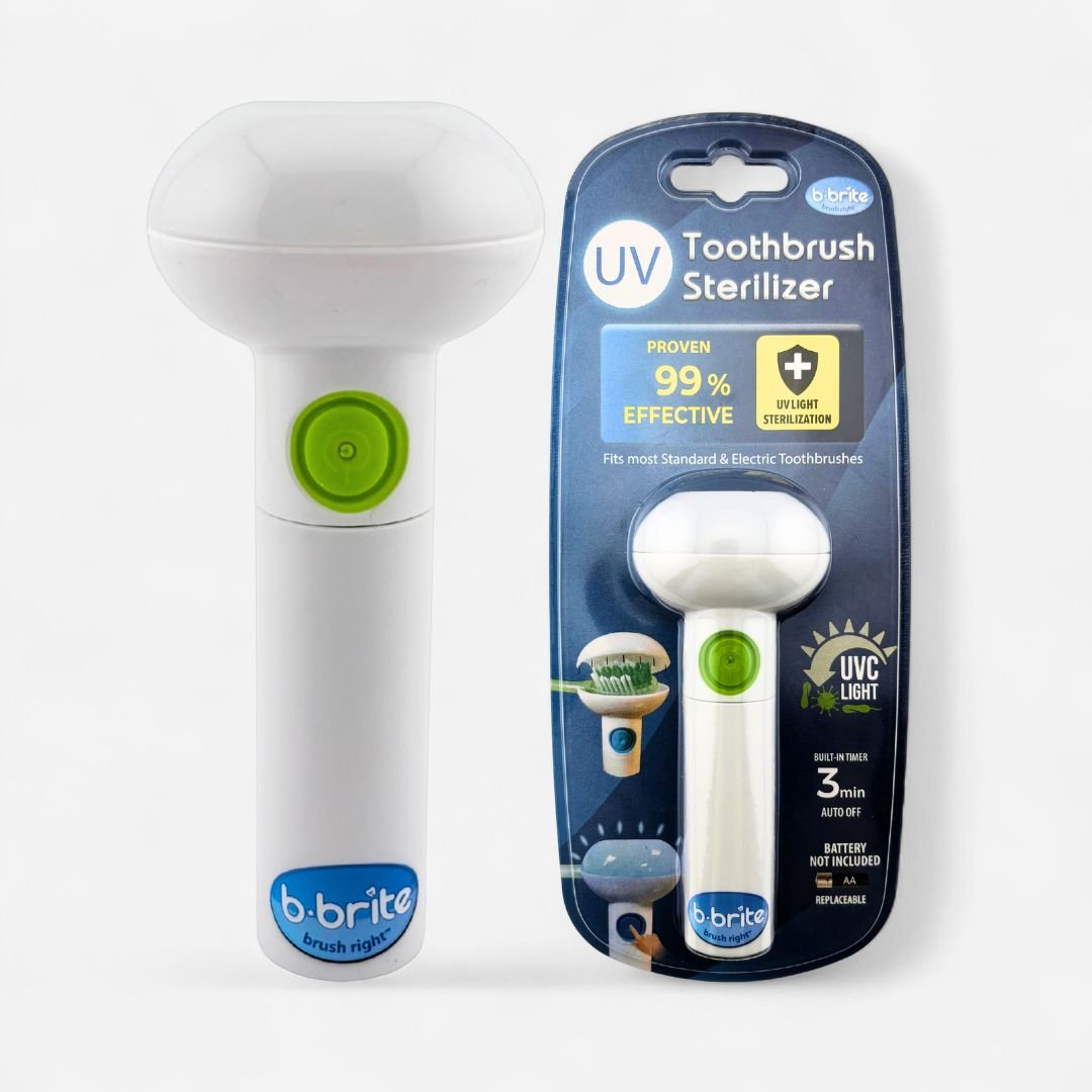 UV Toothbrush Sanitizer Green - B - Brite