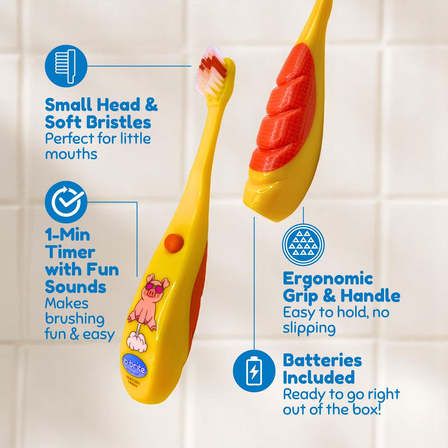 Farting Kids' Timer Toothbrush