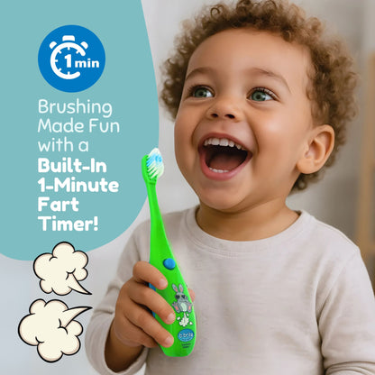 Farting Kids' Timer Toothbrush