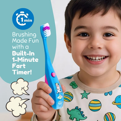 Farting Kids' Timer Toothbrush