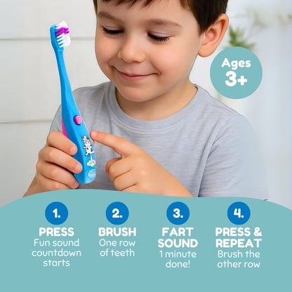 Farting Kids' Timer Toothbrush