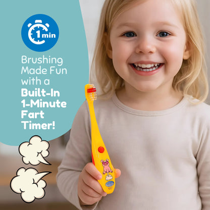 Farting Kids' Timer Toothbrush